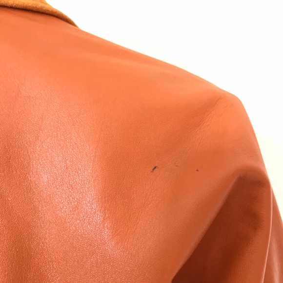 Vintage one of a kind leather jacket - Picture 6 of 7